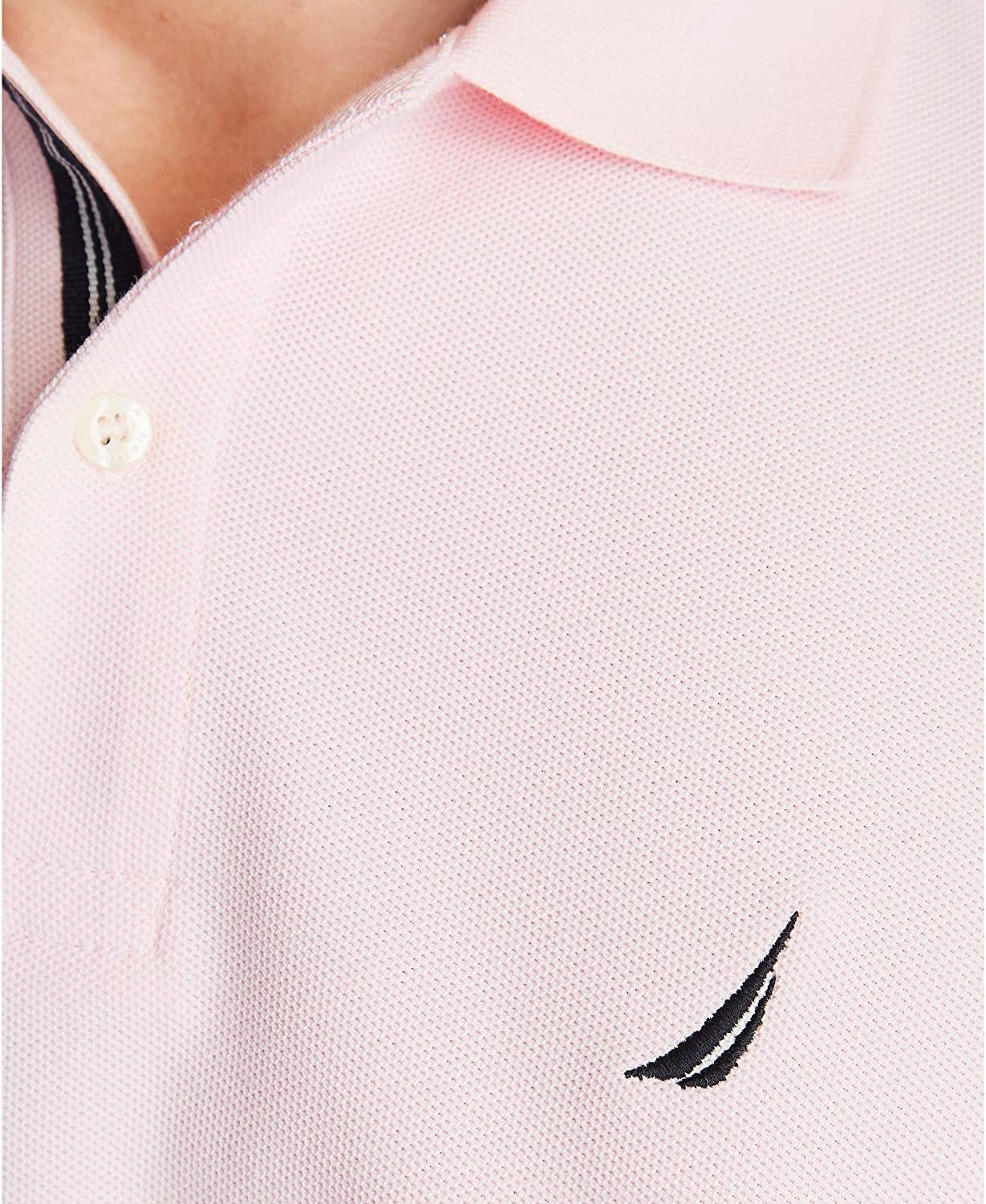 Nautica Men's Classic Short Sleeve Solid Polo Shirt - JOY2ESpree