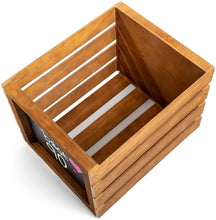 
                        
                          Muat gambar ke penampil Galeri, Chalkboard Vinyl Record Storage Crate (Snow White) - JOY2ESpree
                        
                      
