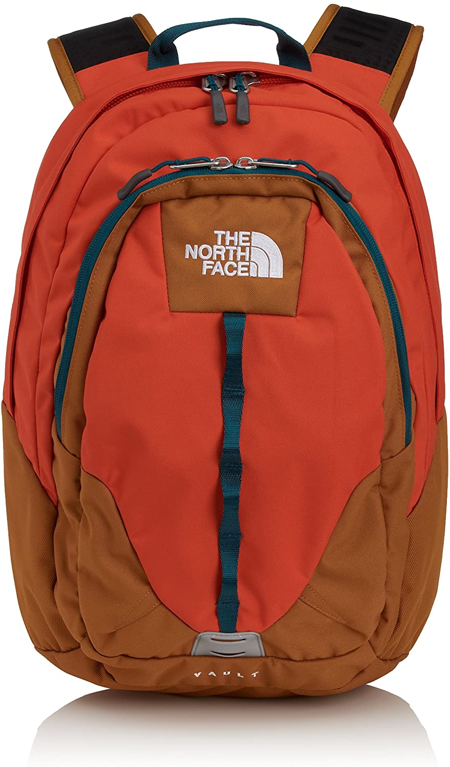 The North Face Vault Backpack, Moab Khaki/Asphalt Grey, One Size