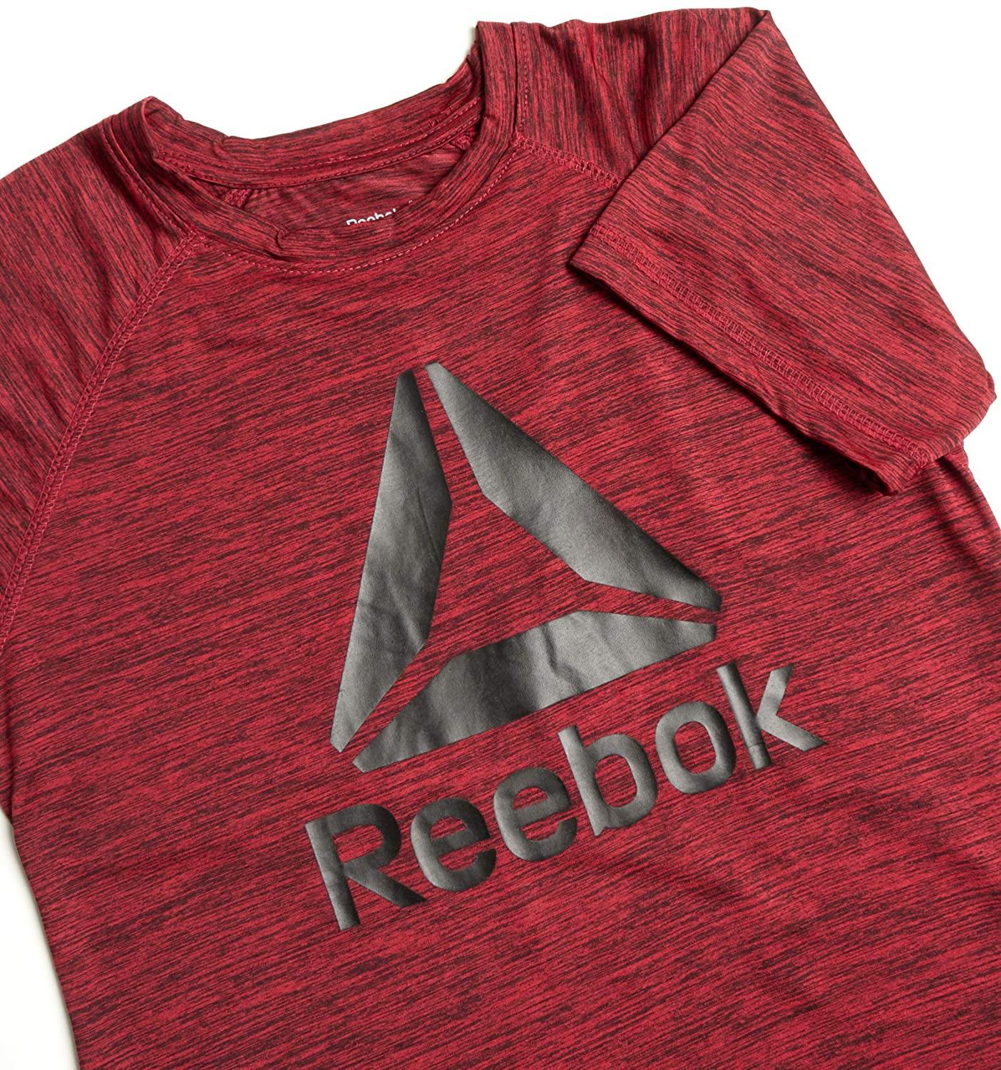 Reebok Boys Quick Dry Breathable Athletic Performance Sports T-Shirt - JOY2ESpree