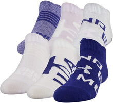 
                        
                          Load image into Gallery viewer, Under Armour Youth Essential 2.0 No Show Socks, 6-Pairs
                        
                      