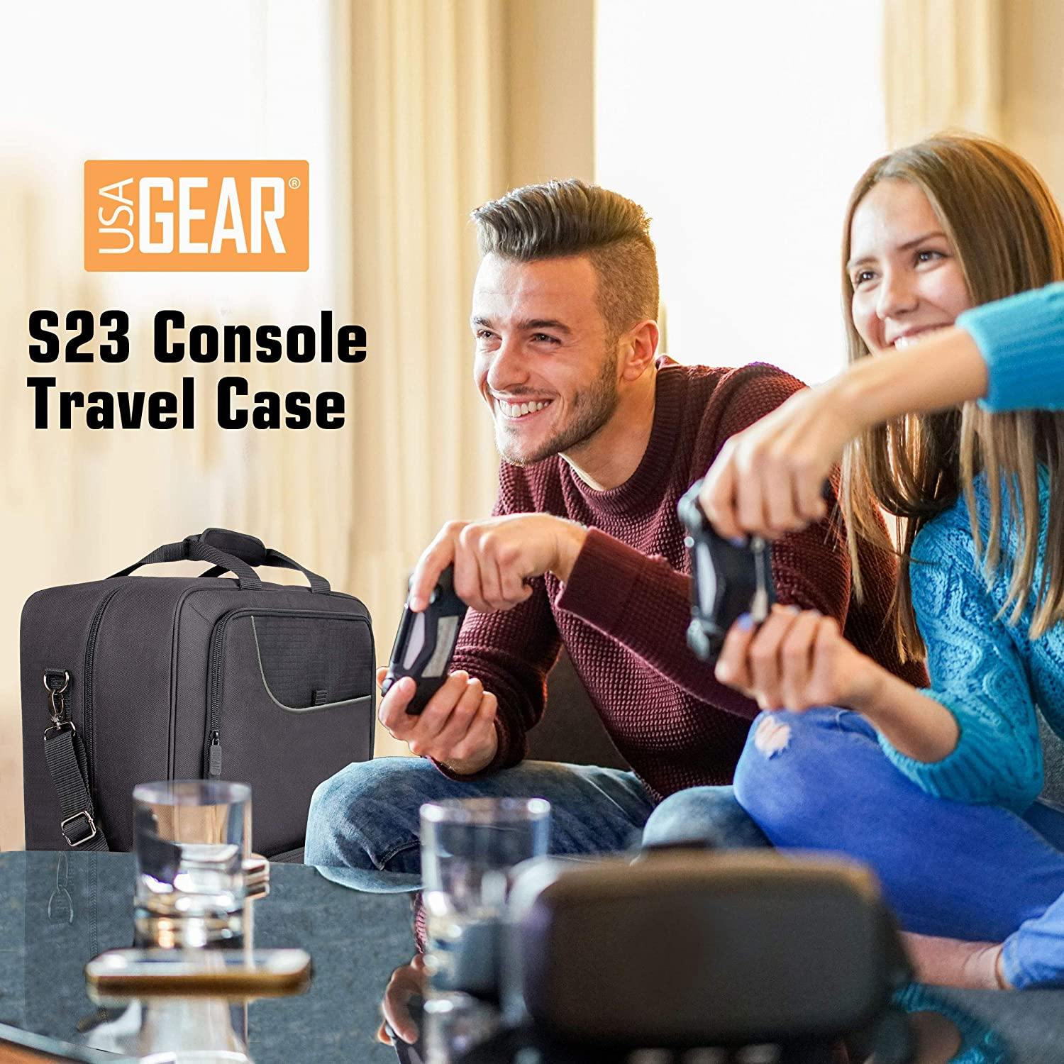 USA GEAR PS5 Case - Console Case Compatible with Playstation 5 and PS5 Digital Edition - JOY2ESpree