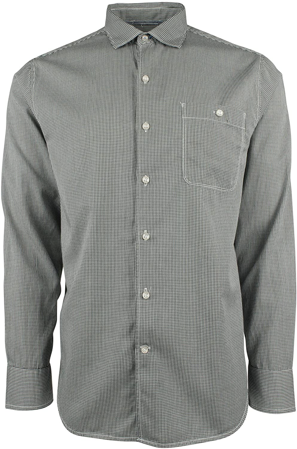 Tommy Bahama Men's Big & Tall Long Sleeve Twill Check Shirt
