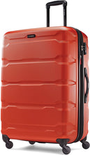 
                        
                          Load image into Gallery viewer, Samsonite Omni PC Hardside Expandable Luggage with Spinner Wheels, Black, Carry-On 20-Inch
                        
                      