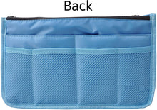 
                        
                          Muat gambar ke penampil Galeri, Vercord Updated Purse Handbag Organizer Insert Liner Bag in Bag 13 Pockets Purple Small
                        
                      
