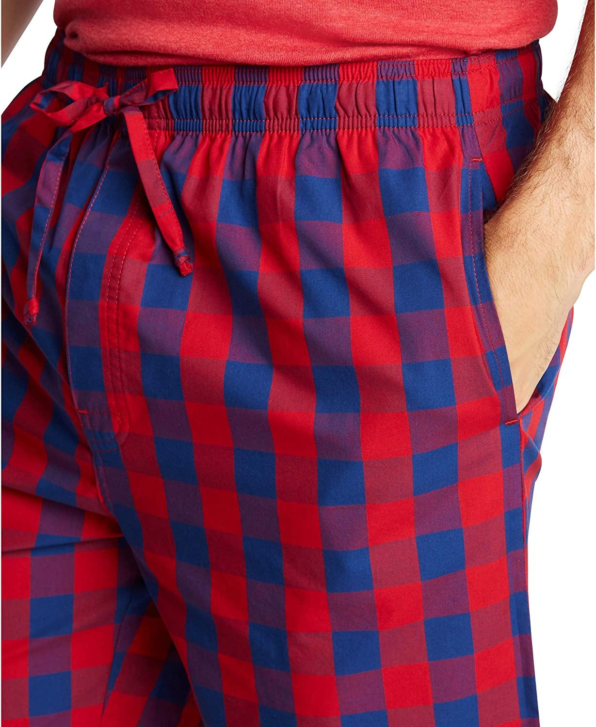 Nautica Men's Soft Woven 100% Cotton Elastic Waistband Sleep Pajama Short - JOY2ESpree