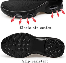 
                        
                          Muat gambar ke penampil Galeri, PDBQ Women's Walking Shoes Sock Sneakers Mesh Slip On Air Cushion Nurse Shoes Platform Loafers Breathable Lightweight Comfortable Socks Shoes
                        
                      