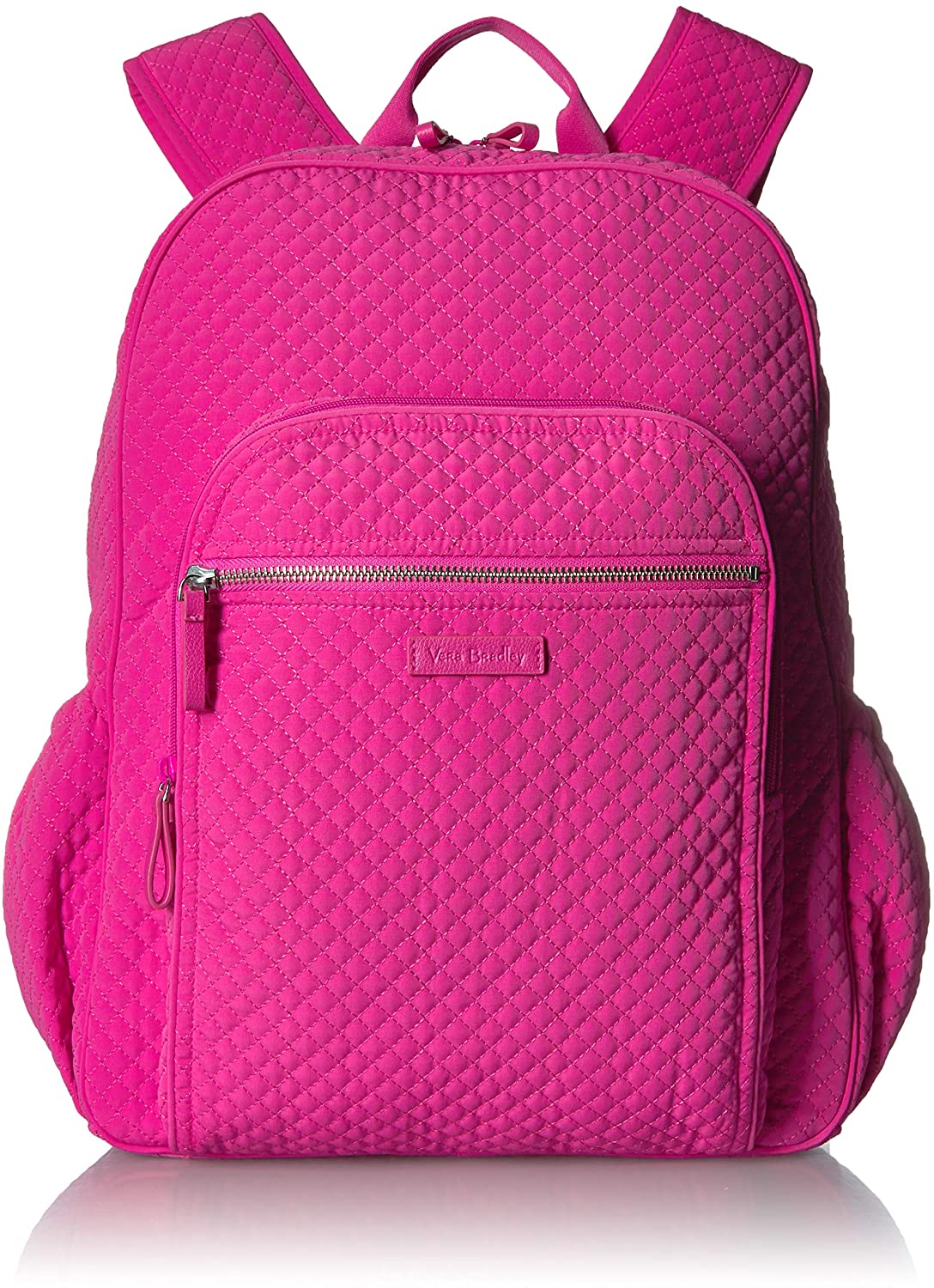 Vera Bradley Women's Microfiber Campus Backpack, Classic Navy, One Size