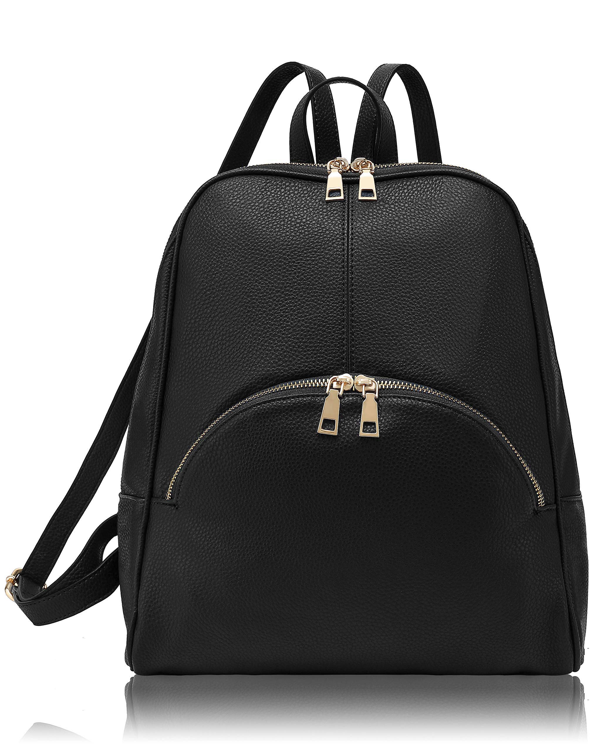 Scarleton Casual Fashion Backpack, Purses for women, Backpack for Women, Fashion Backpack for Women, H160801 - Black