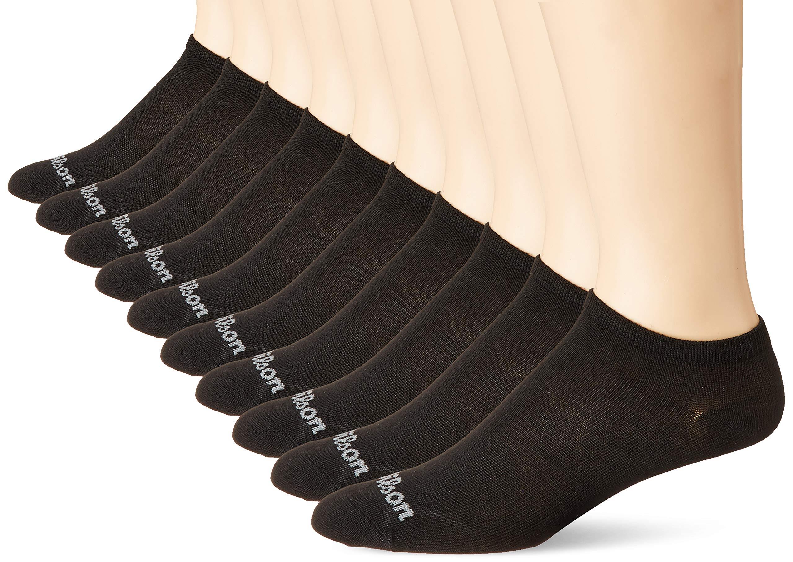 Wilson boys Athletic No Show Socks, 10 Pairs - JOY2ESpree