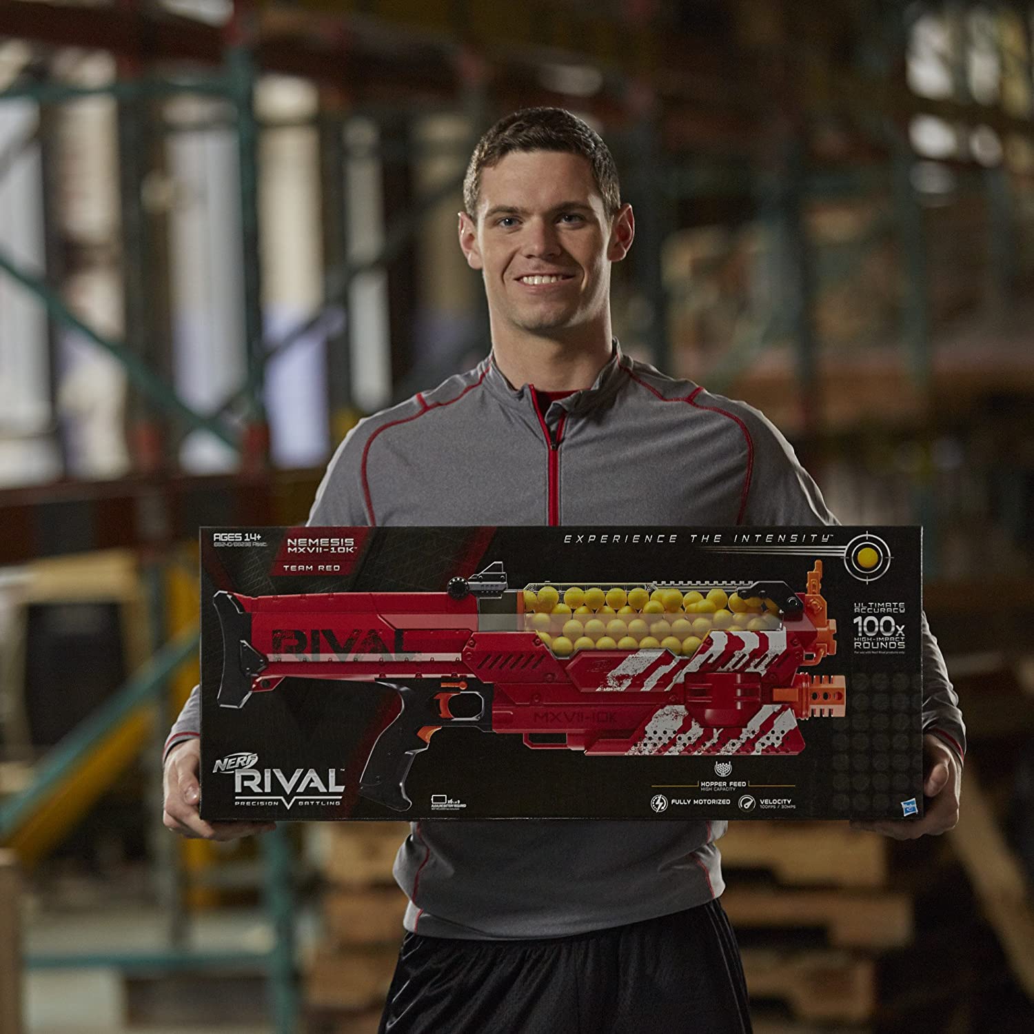 Nerf Rival Nemesis MXVII-10K, Red