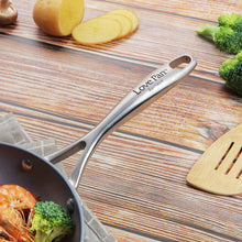 
                        
                          画像をギャラリービューアに読み込む, cooper pan Hard Anodized Nonstick Induction Cookware Set,13-Piece Aluminum Pots and Pans Set with Lids, Dishwasher Safe Oven Safe, Black - JOY2ESpree
                        
                      