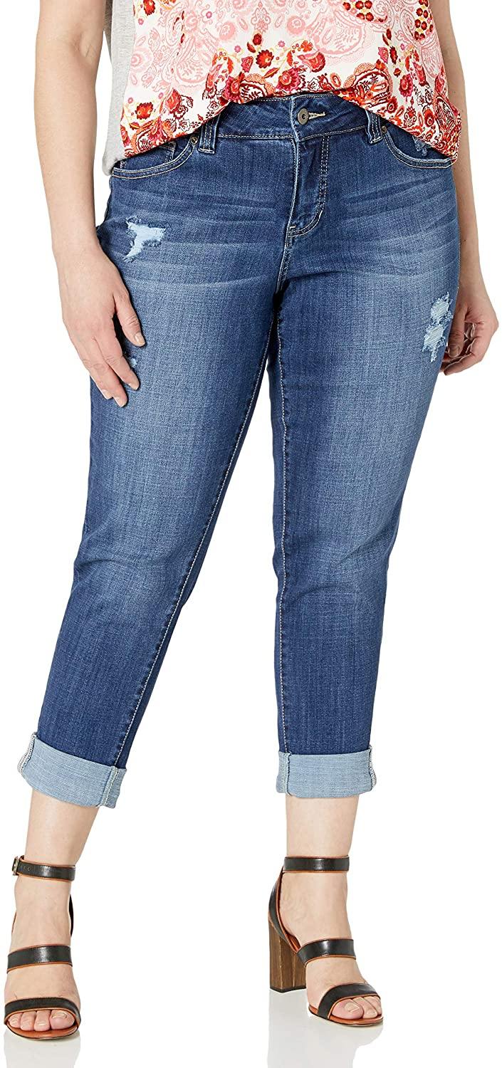 Jag Jeans Women's Plus Size Carter Girlfriend Jean
