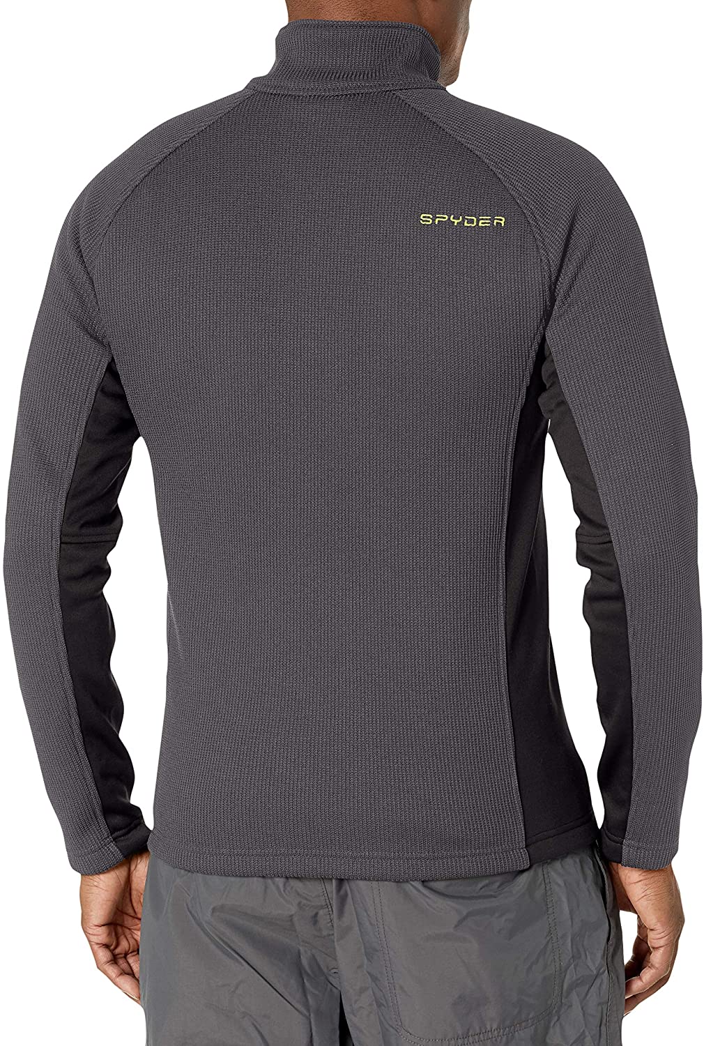 Spyder Active Sports Men's Outbound Half Zip Mid-Weight Mock Neck Sweater