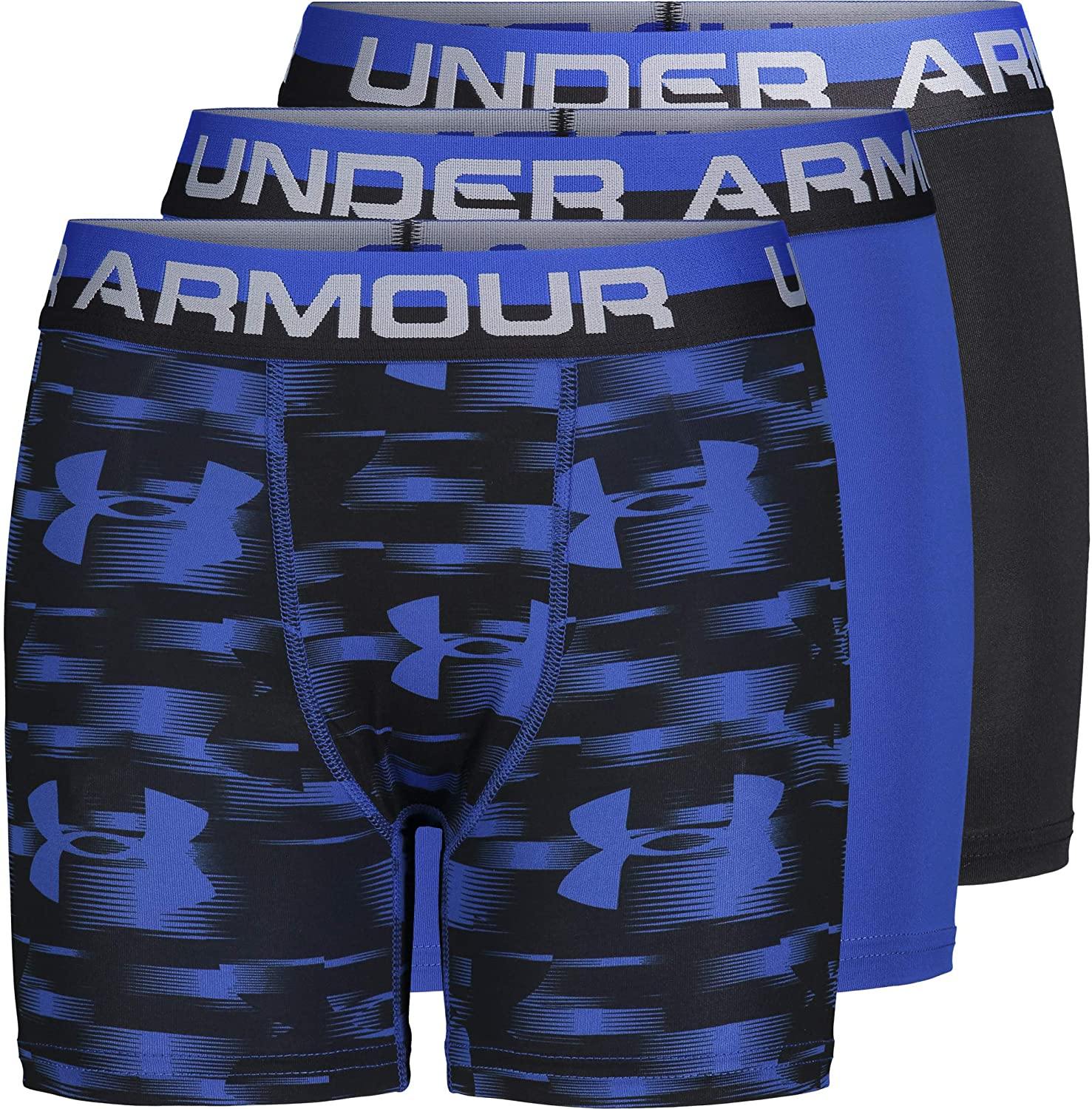 Under Armour Boys' Performance Boxer Briefs