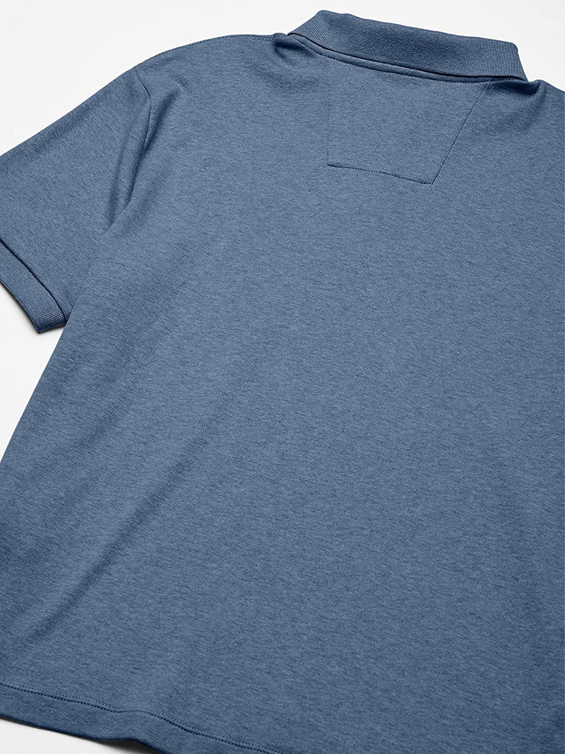 Nautica Men's Classic Fit Short Sleeve Solid Soft Cotton Polo Shirt - JOY2ESpree