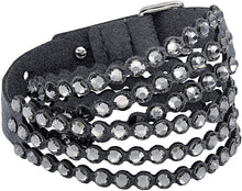 
                        
                          Cargar imagen en el visor de la galería, SWAROVSKI Women's Leather Look Crystal Power Bracelet Collection - JOY2ESpree
                        
                      