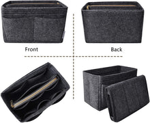 
                        
                          將圖片載入圖庫檢視器 Vercord Felt Organizer Insert for Purse Handbag Tote Bag in Bag Inside Shaper Divider Neo Beige Small
                        
                      
