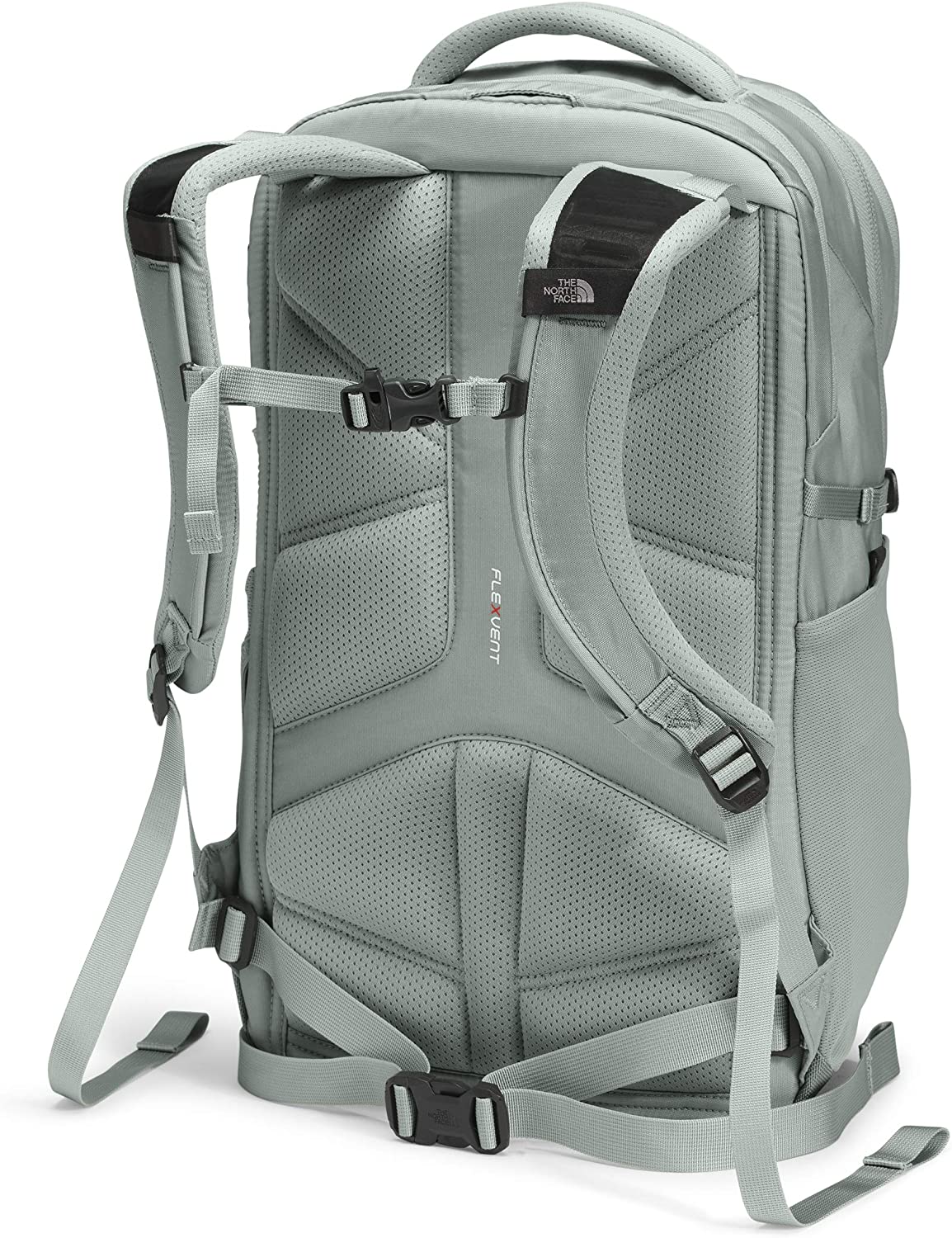The North Face Women's Recon Backpack, TNF Black Heather/Silver Reflective, One Size