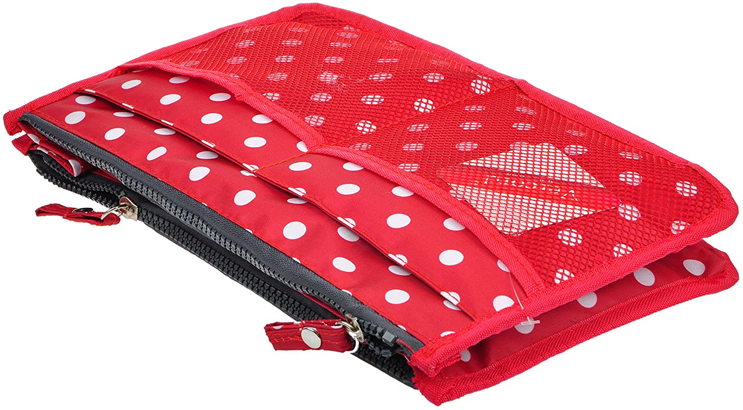 Vercord Updated Purse Handbag Organizer Insert Liner Bag in Bag 13 Pockets Purple Small