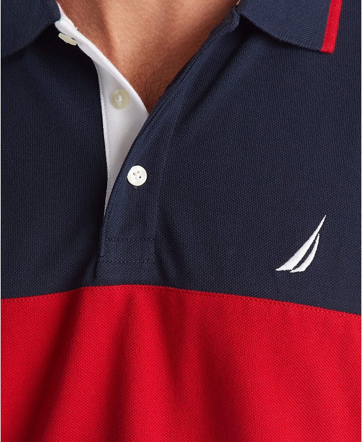 Nautica Men's Short Sleeve Cotton Polo T-Shirt - JOY2ESpree