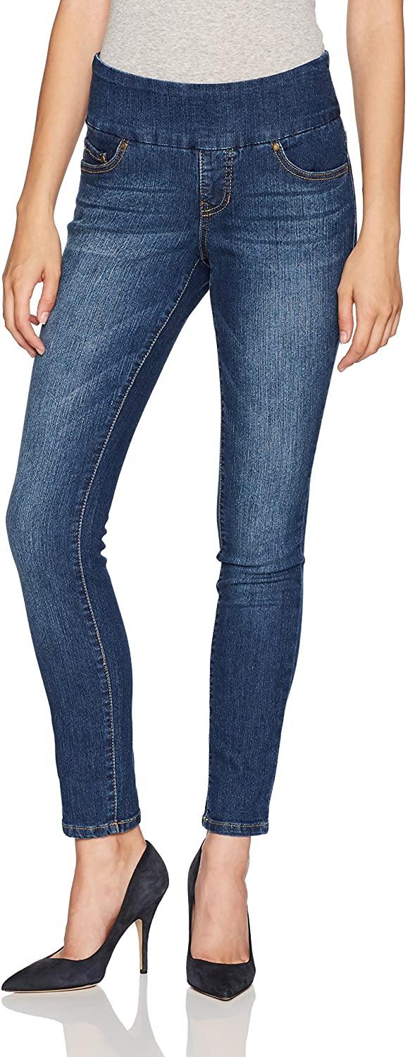 Jag Jeans Women's Petite Nora Pull On Skinny Fit Jean