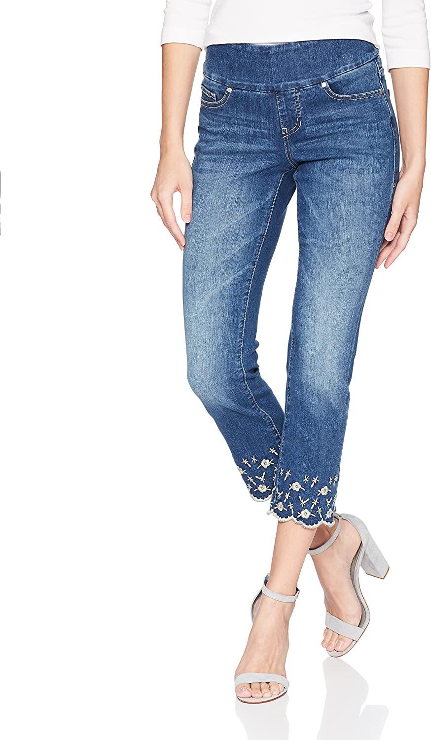 Jag Jeans Women's Lewis Straight Pull on Crop