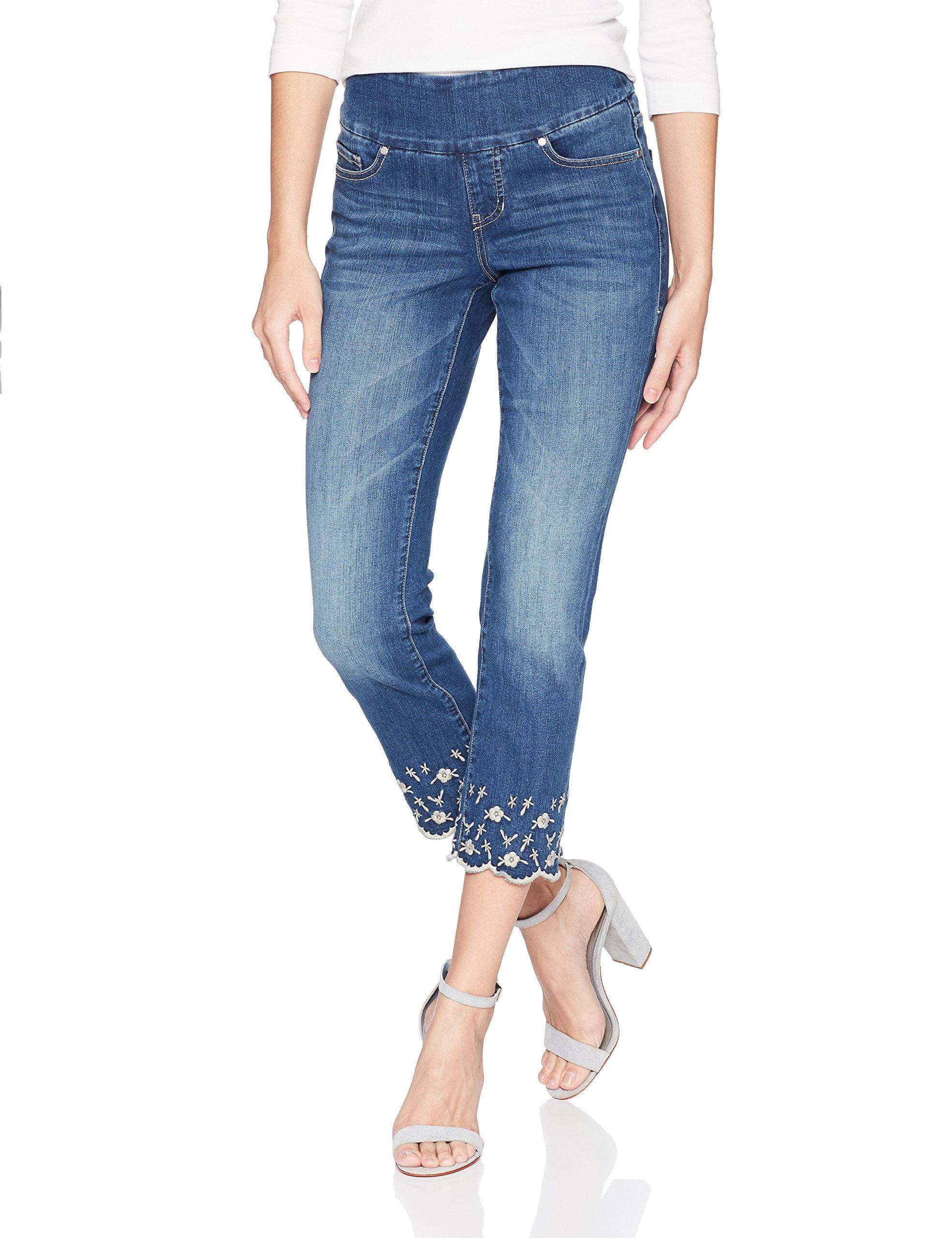Jag Jeans Women's Lewis Straight Pull on Crop