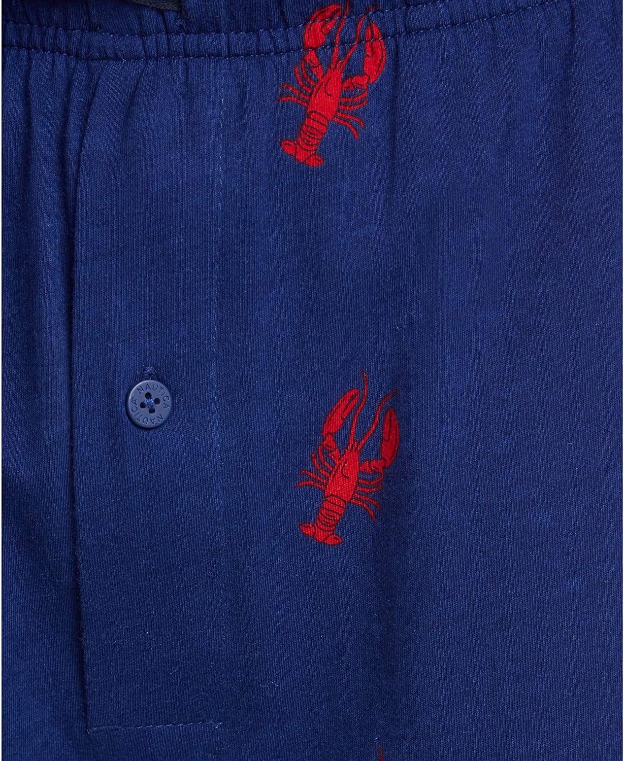 Nautica Men's Soft Woven 100% Cotton Elastic Waistband Sleep Pajama Pant - JOY2ESpree