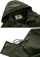 
                        
                          Load image into Gallery viewer, WenVen Women's Military Anorak Jacket Hoodie Lightweight Cotton Casual Coat - JOY2ESpree
                        
                      