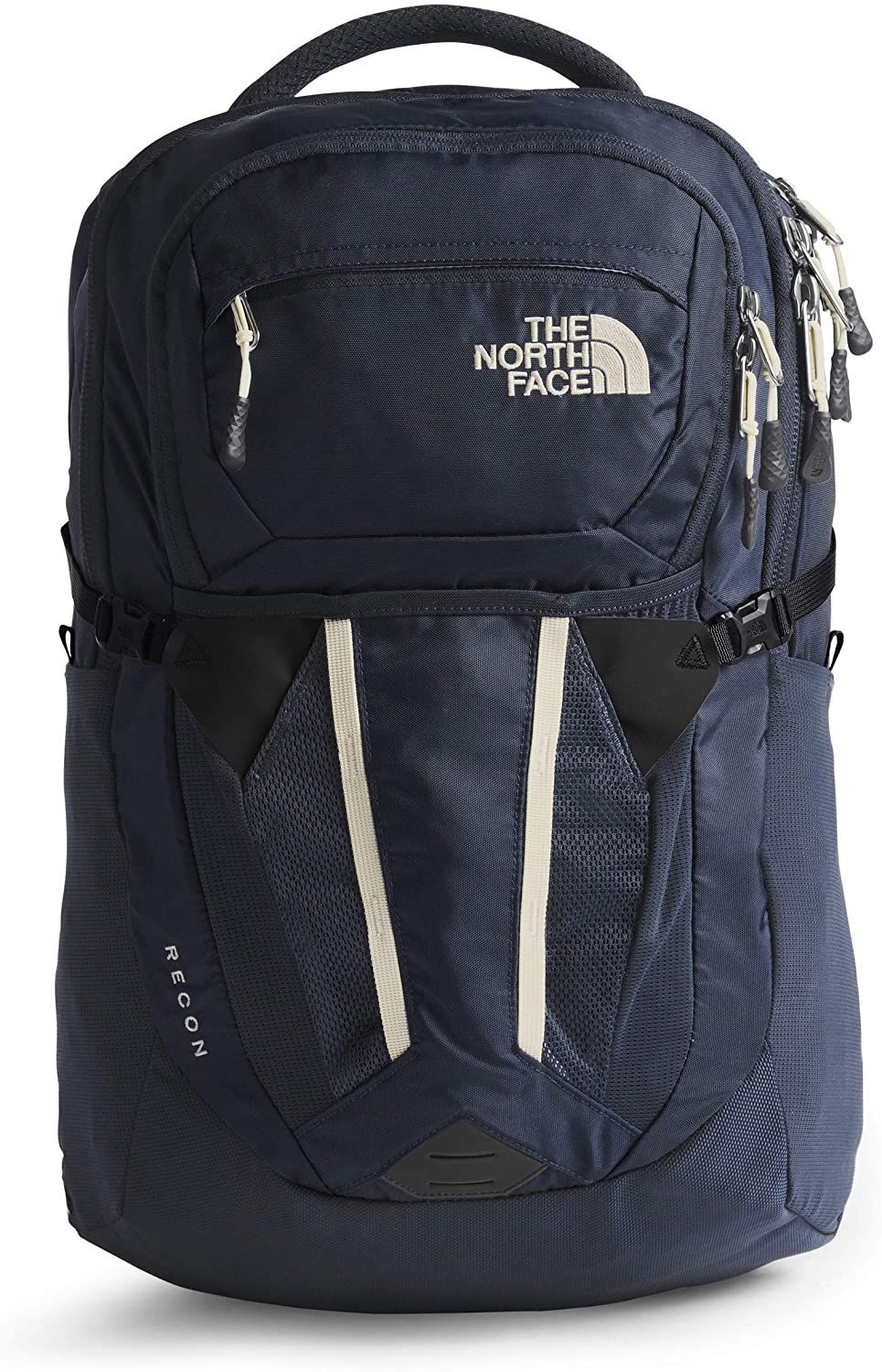 The North Face Women's Recon Backpack, TNF Black Heather/Silver Reflective, One Size