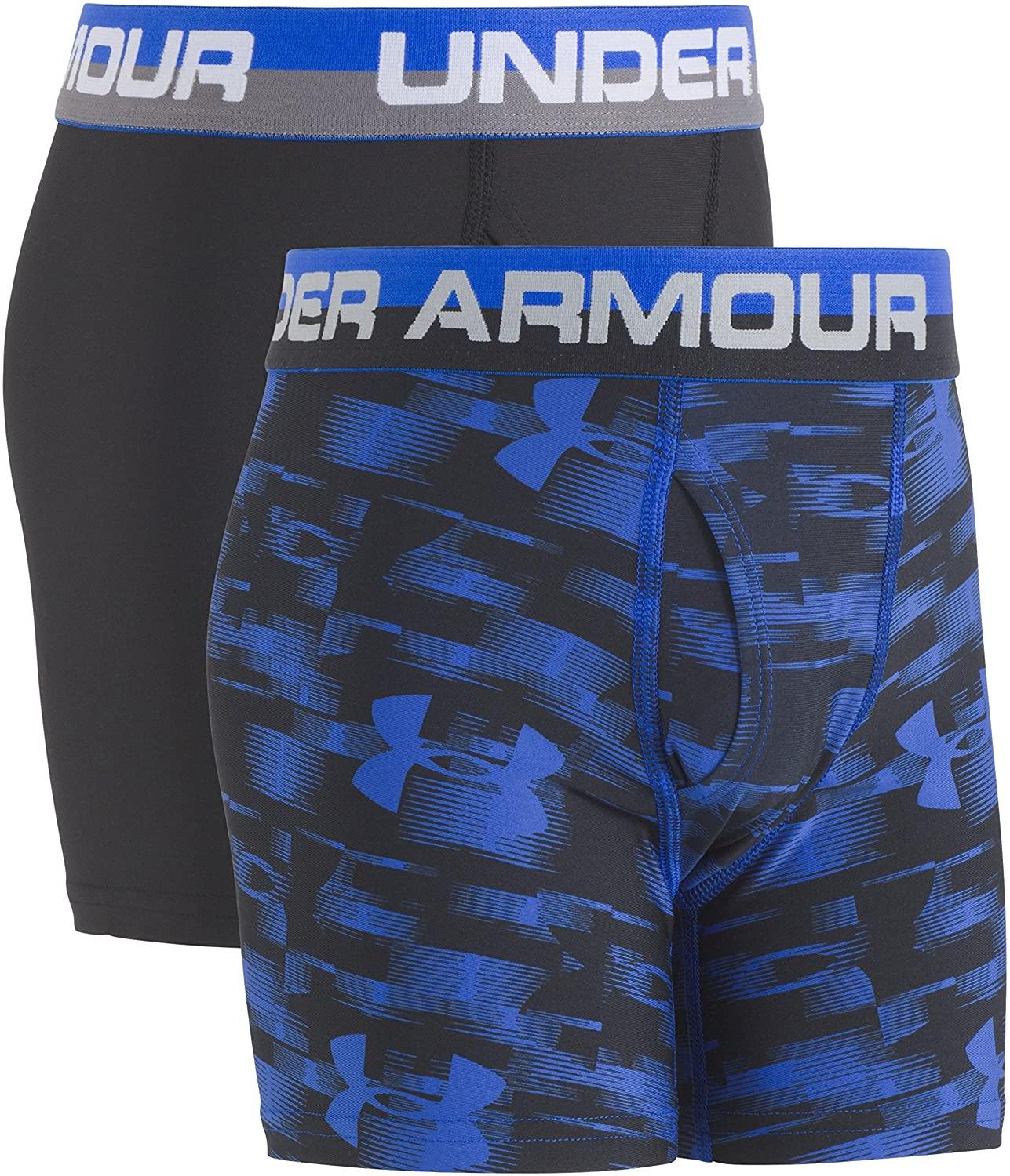 Under Armour Boys' Performance Boxer Briefs