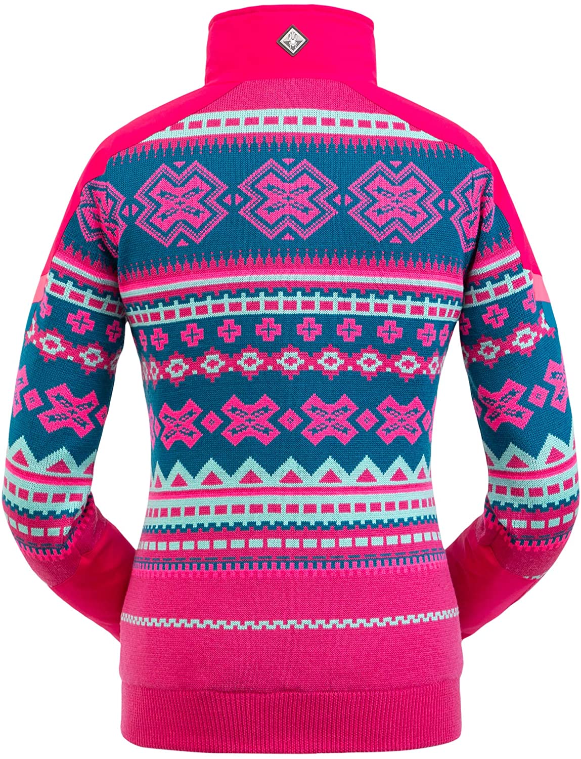 Spyder Women’s Legacy Gore-Tex Infinium Pullover – Ladies Half Zip Heritage Winter Sweater