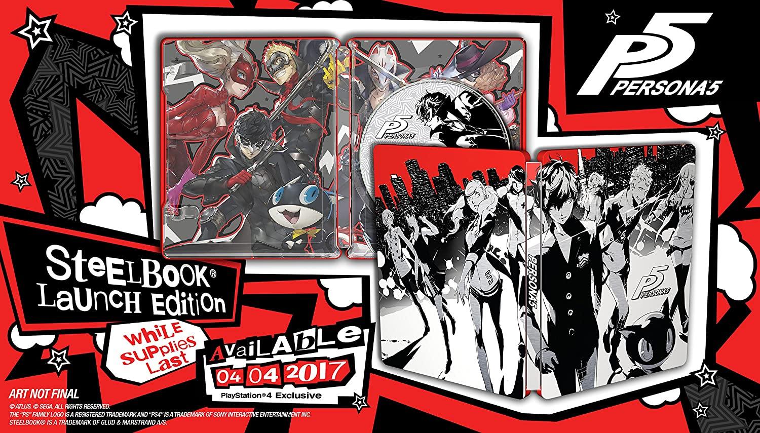 Persona 5 - PlayStation Hits - PlayStation 4 Standard Edition - JOY2ESpree