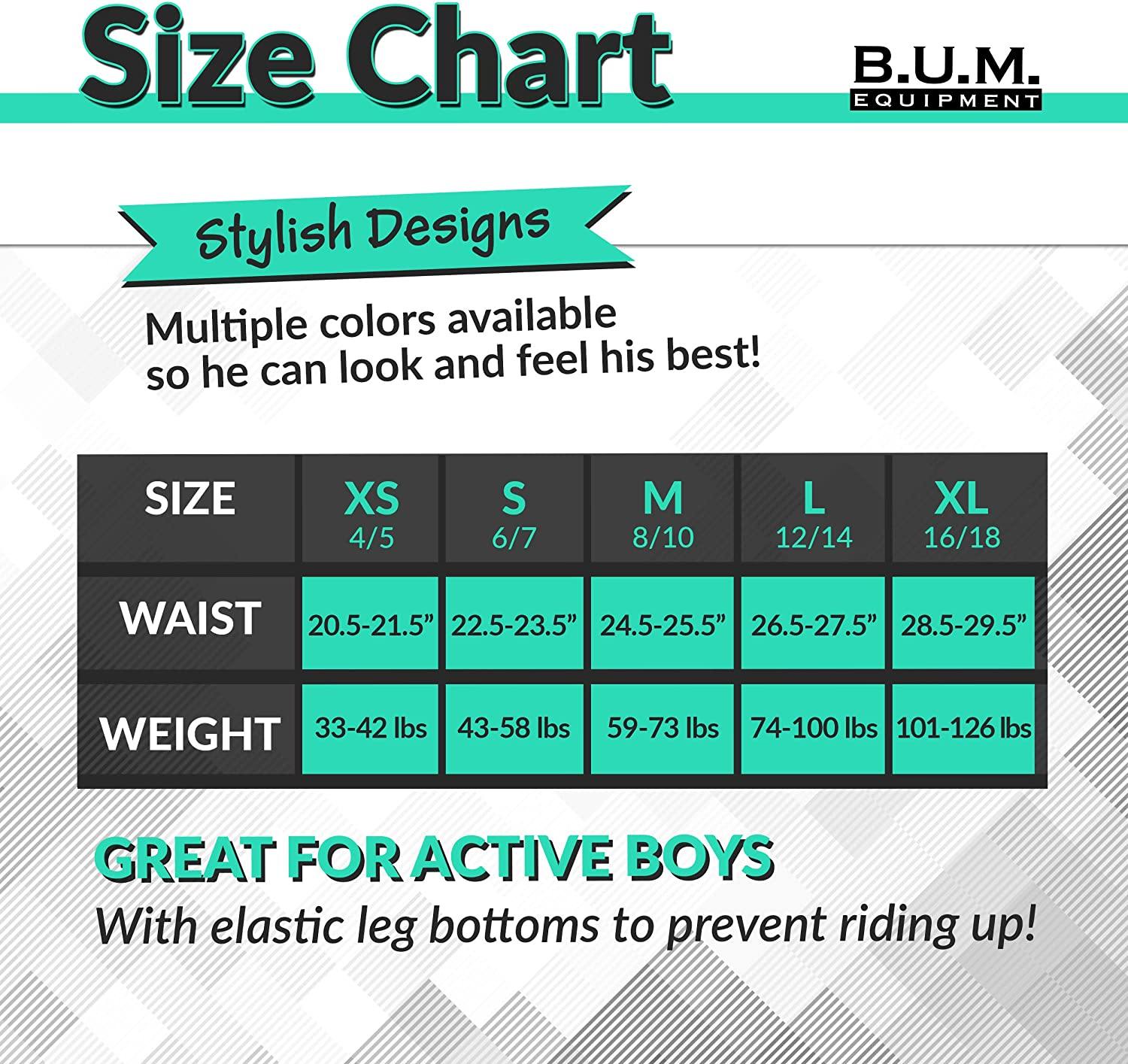 B.U.M. Equipment Boys Performance Dry-Fit Compression Boxer Briefs (3 Pack) - JOY2ESpree