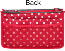 
                        
                          Muat gambar ke penampil Galeri, Vercord Updated Purse Handbag Organizer Insert Liner Bag in Bag 13 Pockets Purple Small
                        
                      