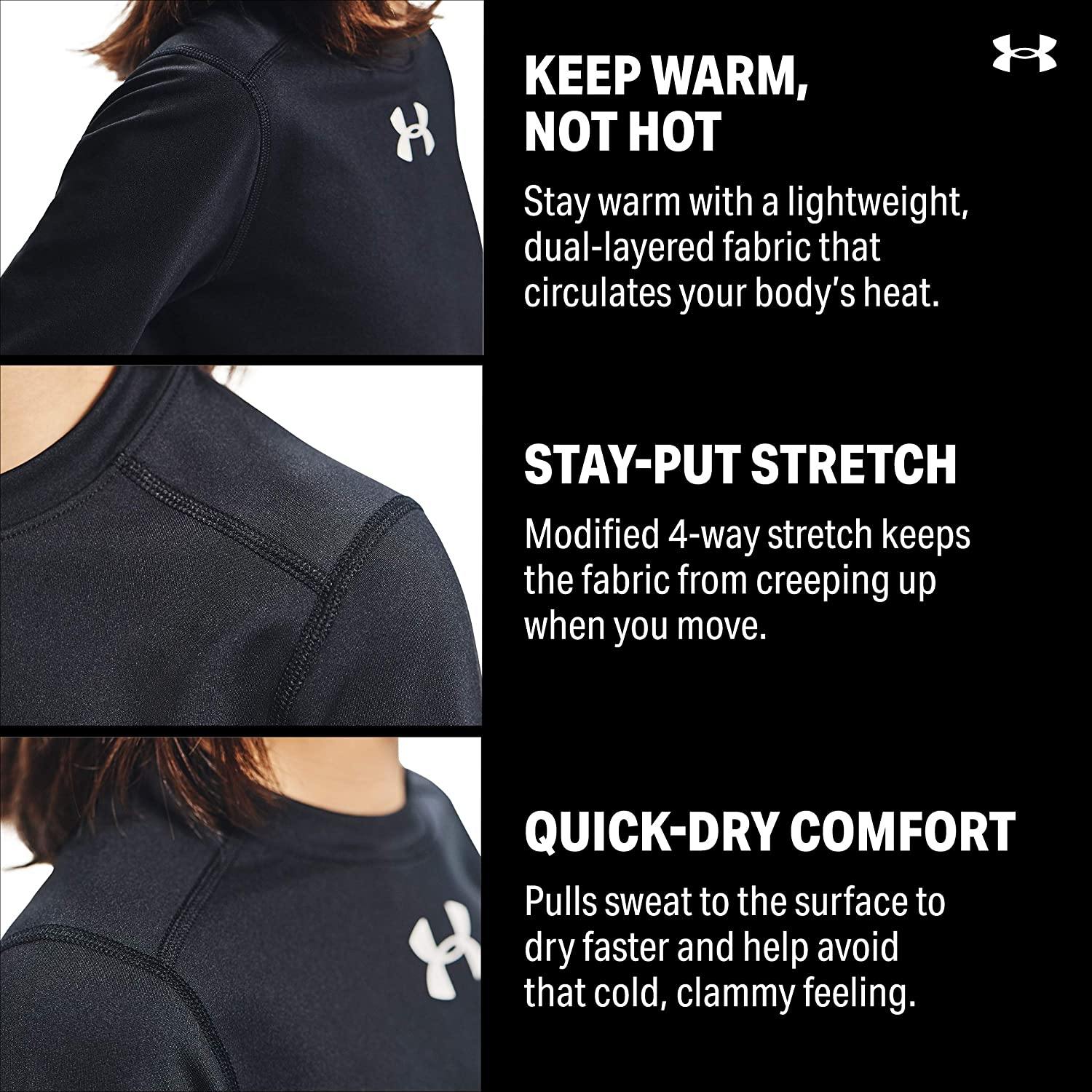 Under Armour Boys' Armour ColdGear Long-Sleeve T-Shirt