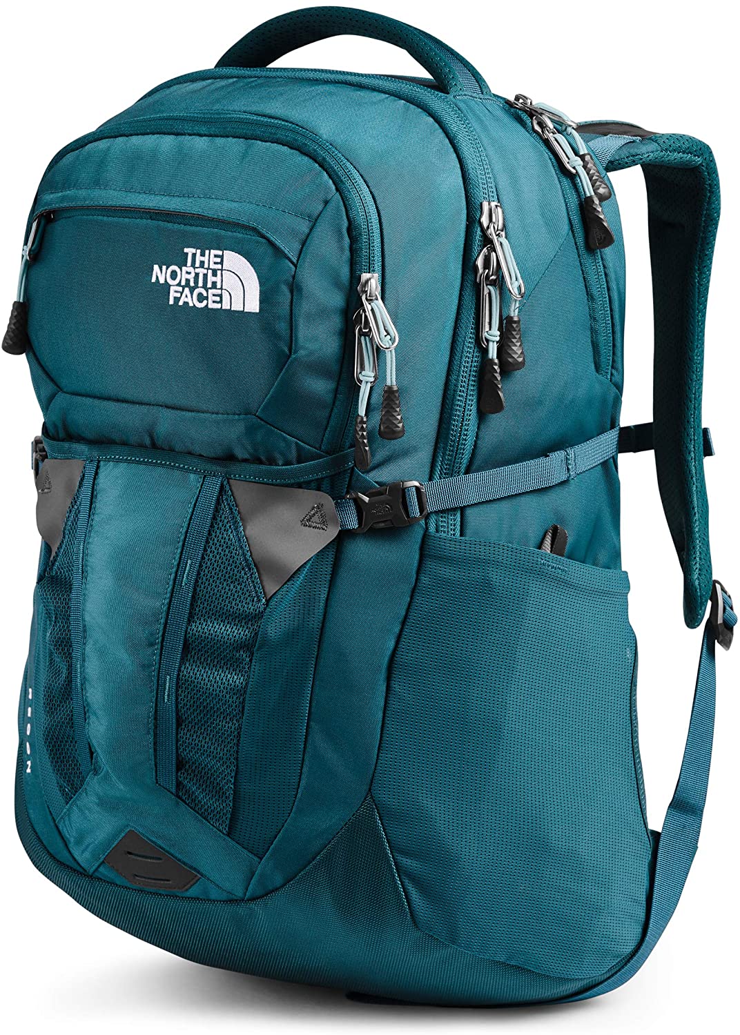 The North Face Women's Recon Backpack, TNF Black Heather/Silver Reflective, One Size