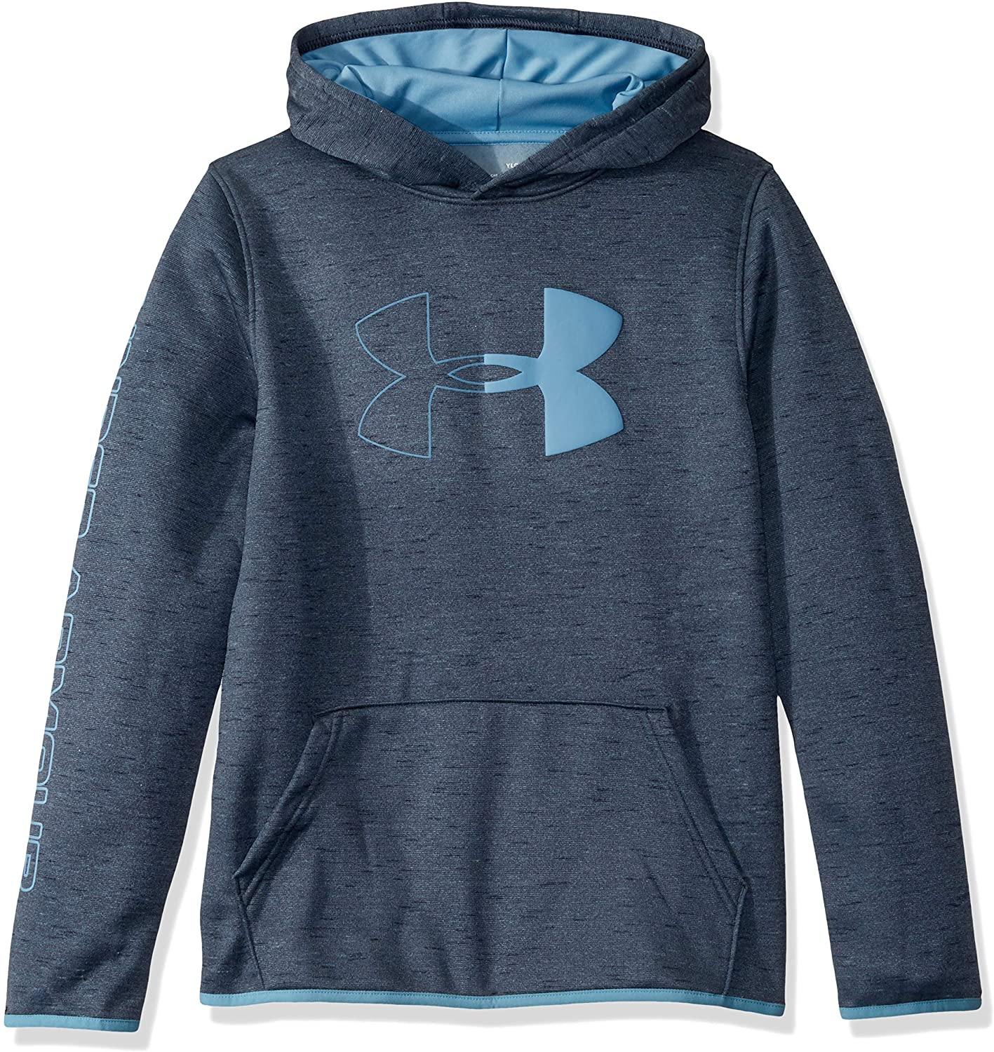 Under Armour Boys' Fleece Branded Hoodie