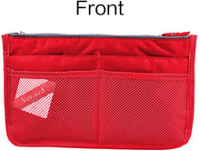 
                        
                          Muat gambar ke penampil Galeri, Vercord Updated Purse Handbag Organizer Insert Liner Bag in Bag 13 Pockets Purple Small
                        
                      