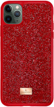 
                        
                          Load image into Gallery viewer, SWAROVSKI Glam Rock Smartphone case with Bumper, red (one size) - JOY2ESpree
                        
                      
