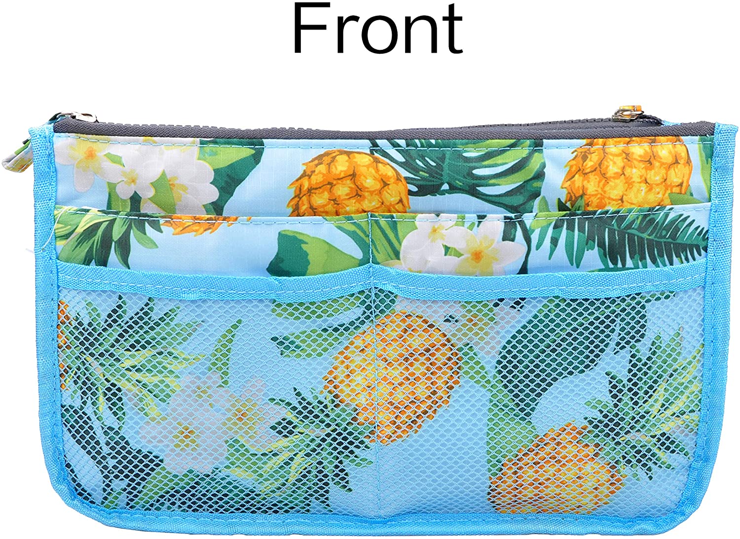 Vercord Updated Purse Handbag Organizer Insert Liner Bag in Bag 13 Pockets Purple Small