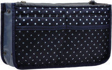 
                        
                          Load image into Gallery viewer, Vercord Purse Organizer Insert for Handbags Bag Organizers Inside Tote Pocketbook Women Nurse Nylon 13 Pockets Black Medium
                        
                      