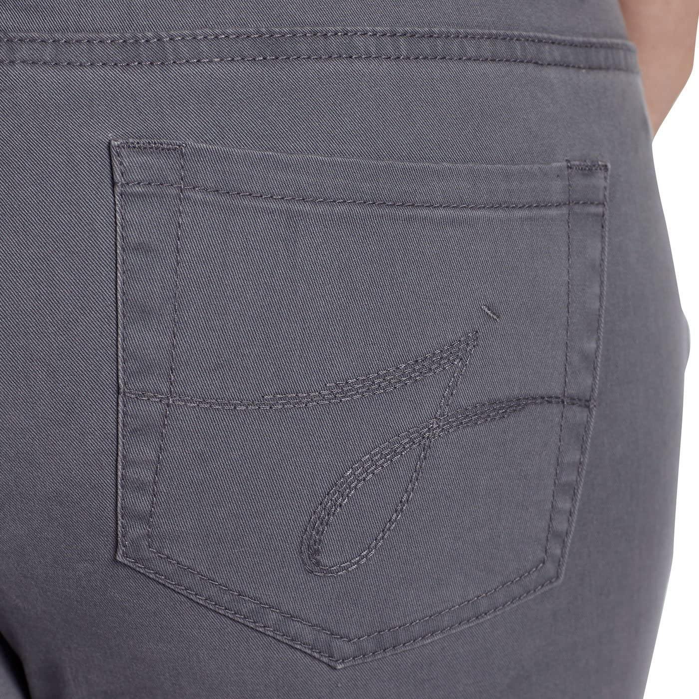 Jag Jeans Women's Petite Peri Pull on Straight Leg Pant