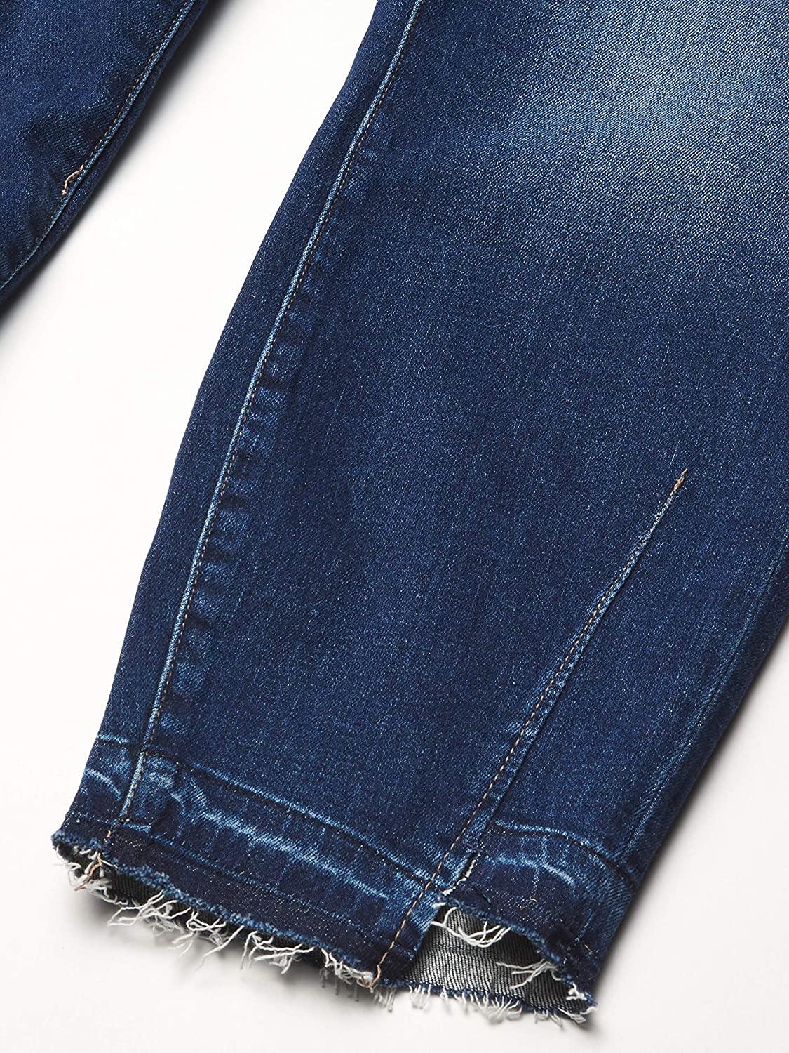 Jag Jeans Women's Plus Size Viola High Rise Skinny with Hem Detail Ankle Jean