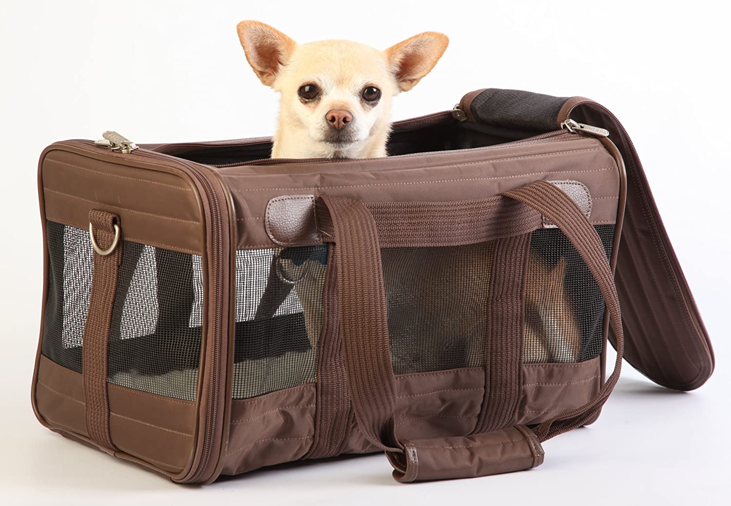 Sherpa Original Deluxe Airline Approved Pet Carrier, Medium, Black