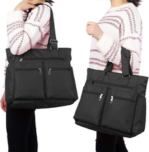 
                        
                          將圖片載入圖庫檢視器 Canvas Tote Bag Waterproof Nylon Multi Pocket Shoulder Bags Laptop Work Bag Teacher Purse and Handbags for Women &amp; Men
                        
                      