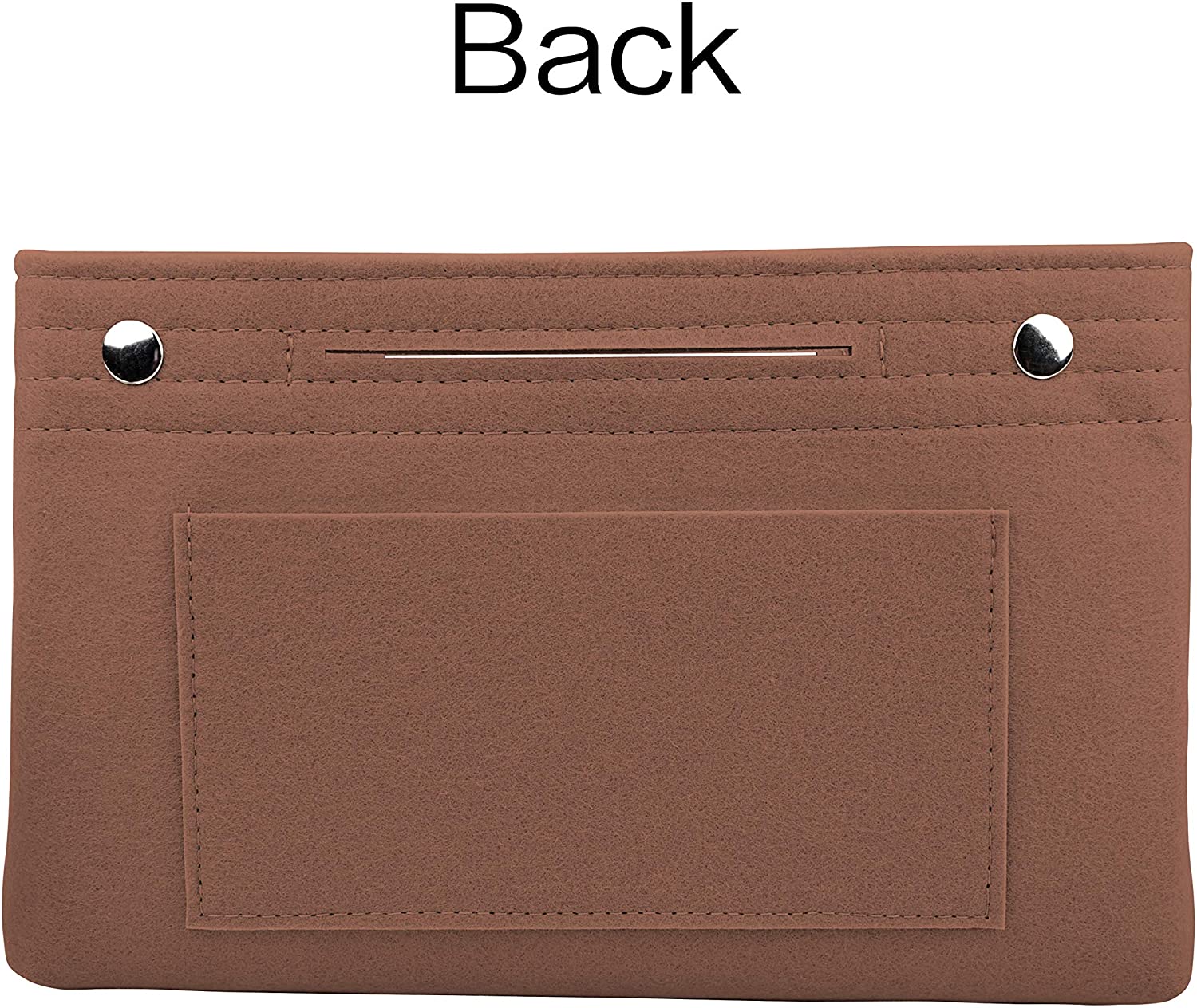 Vercord Felt Tote Handbag Purse Pocketbook Organizer Insert Divider Shaper Bag in Bag