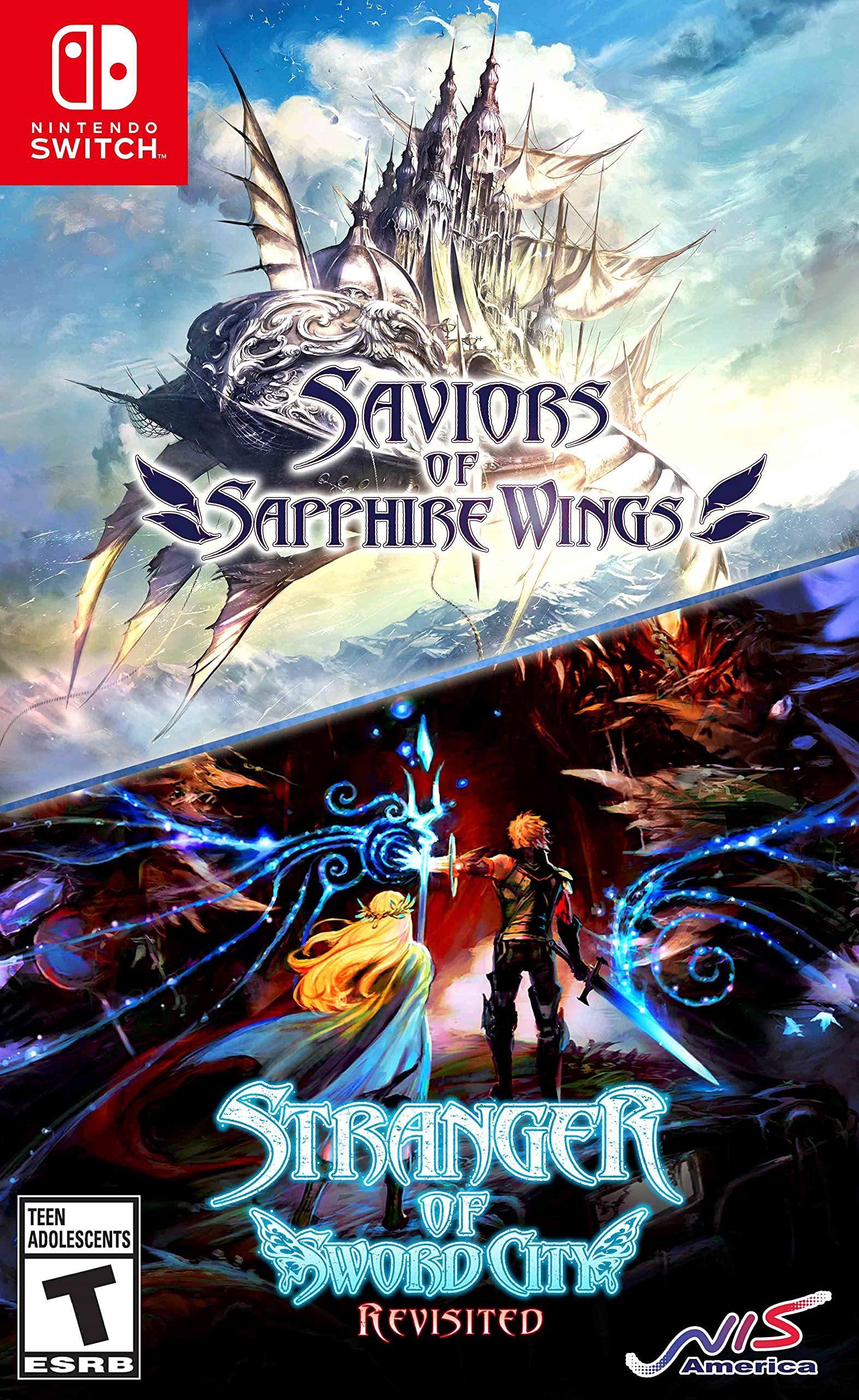 Saviors of Sapphire Wings/ Stranger of Sword City Revisited - Nintendo Switch - JOY2ESpree