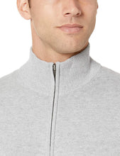 
                        
                          Load image into Gallery viewer, Amazon Essentials Men's Full-Zip Cotton Sweater
                        
                      